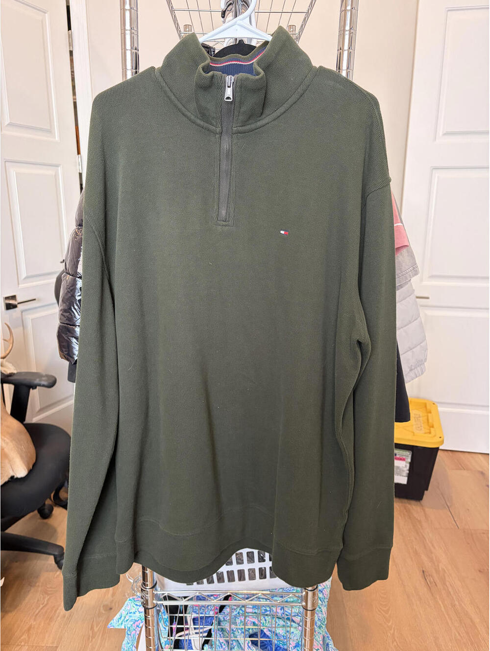 Men's Tommy Hilfiger Polo size XL in army green